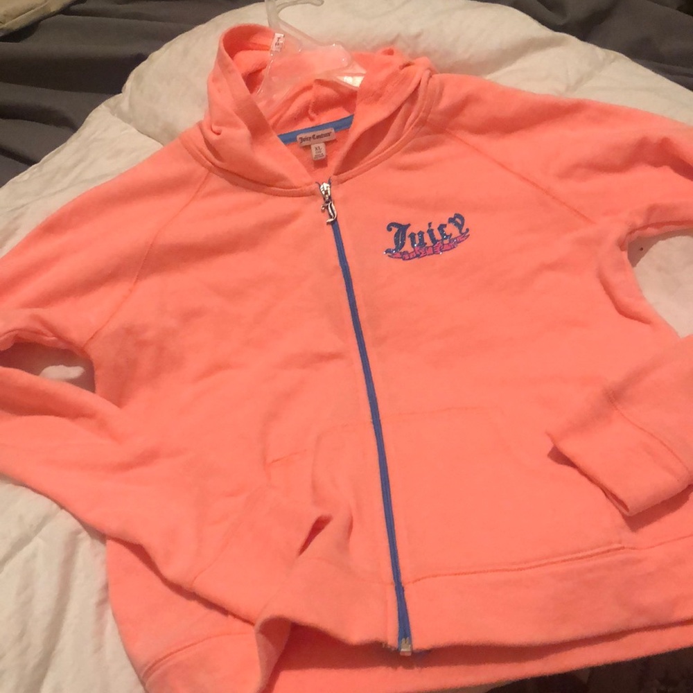 GORLS ZIP HOODIE • JUICY COUTURE